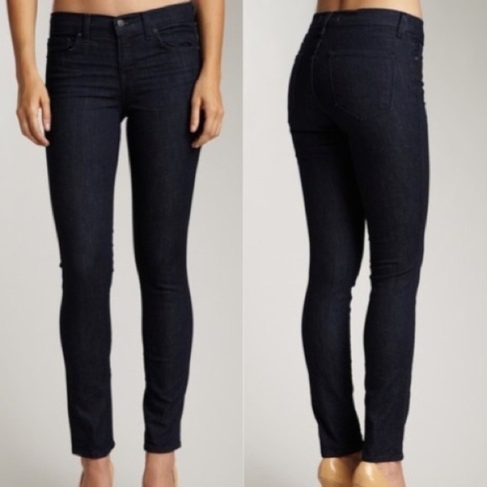 J BRAND skinny straight leg jean in “Eclipse”